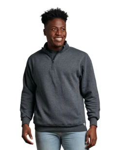 Russell Athletic Unisex Dri Power® Quarter-Zip Cadet Collar Sweatshirt