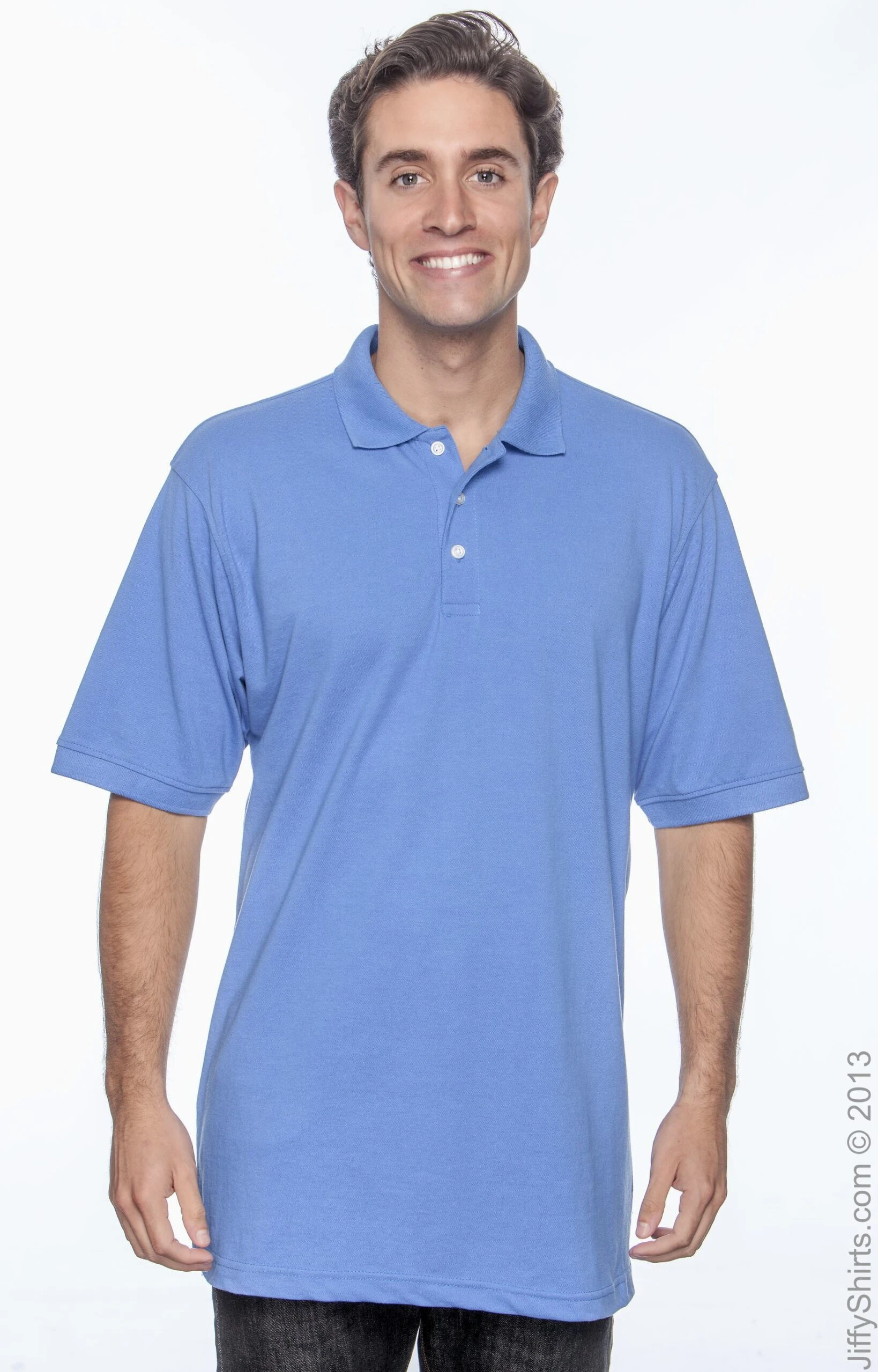 Men's 5.6 Oz. Easy Blend™ Polo 16 Men's 5.6 Oz. Easy Blend™ Polo - Image 14