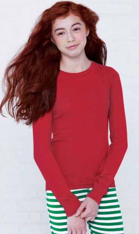 Youth Unisex Baby Rib Pajama Top 11 Youth Unisex Baby Rib Pajama Top - Image 9