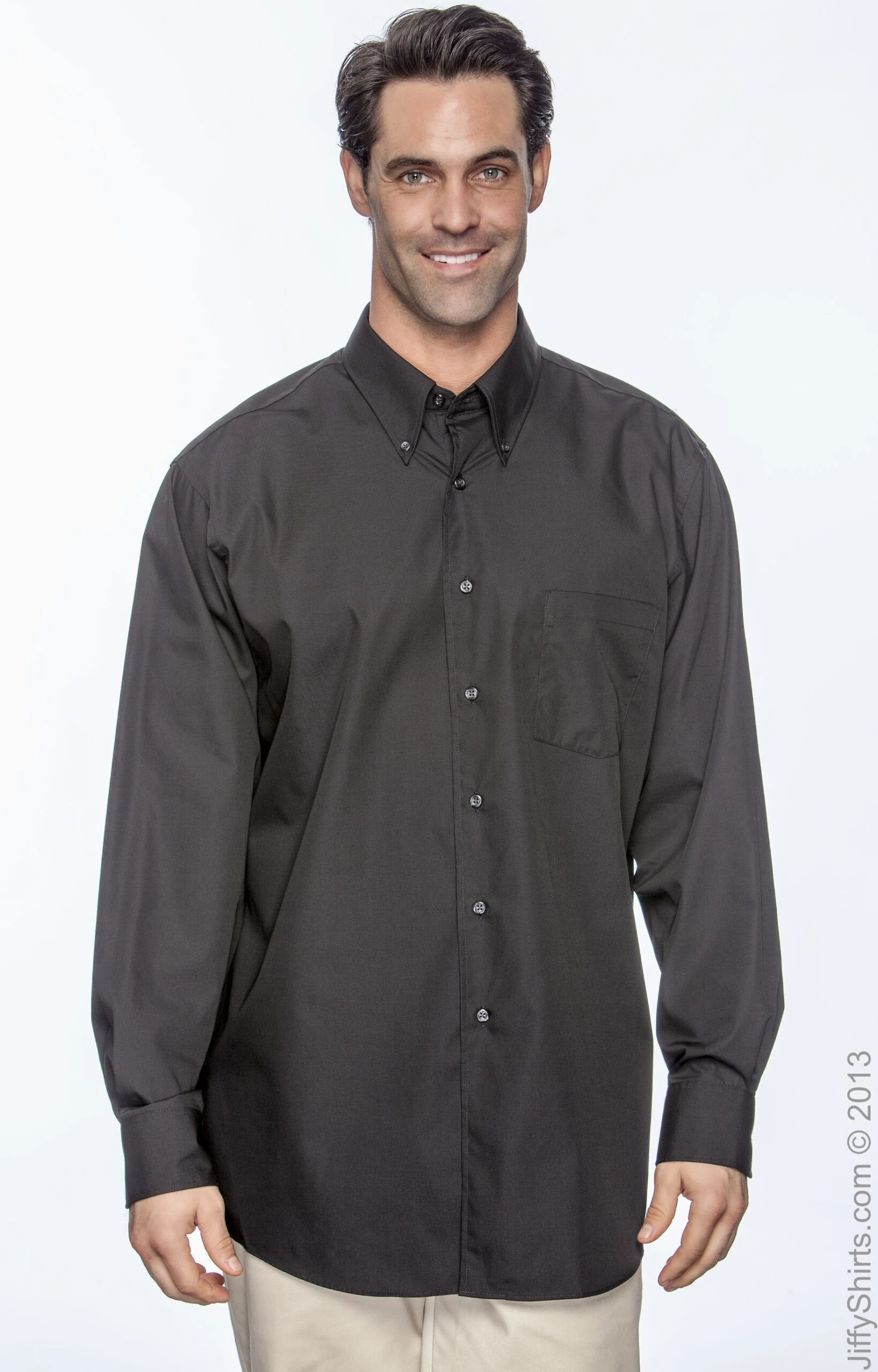 Van Heusen Silky Poplin Shirt 7 Van Heusen Silky Poplin Shirt - Image 5