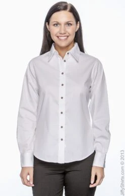 Ladies' Easy Blend™ Long-Sleeve Twill Shirt With Stain-Release 26 Ladies' Easy Blend™ Long-Sleeve Twill Shirt With Stain-Release -Jiffyshirts Sales Store 4BD7CD81D587E7
