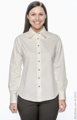 Ladies' Easy Blend™ Long-Sleeve Twill Shirt With Stain-Release 41 Ladies' Easy Blend™ Long-Sleeve Twill Shirt With Stain-Release -Jiffyshirts Sales Store 4BF7B4151EB3F0