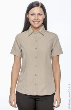 Ladies' Barbados Textured Camp Shirt 20 Ladies' Barbados Textured Camp Shirt -Jiffyshirts Sales Store 4C061C775EEA93