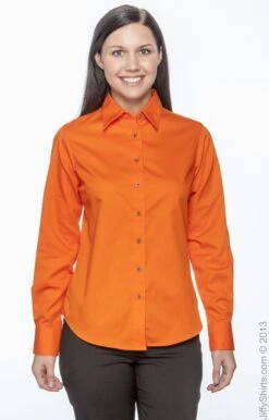 Ladies' Easy Blend™ Long-Sleeve Twill Shirt With Stain-Release 30 Ladies' Easy Blend™ Long-Sleeve Twill Shirt With Stain-Release -Jiffyshirts Sales Store 4C2EC9009AA4E6