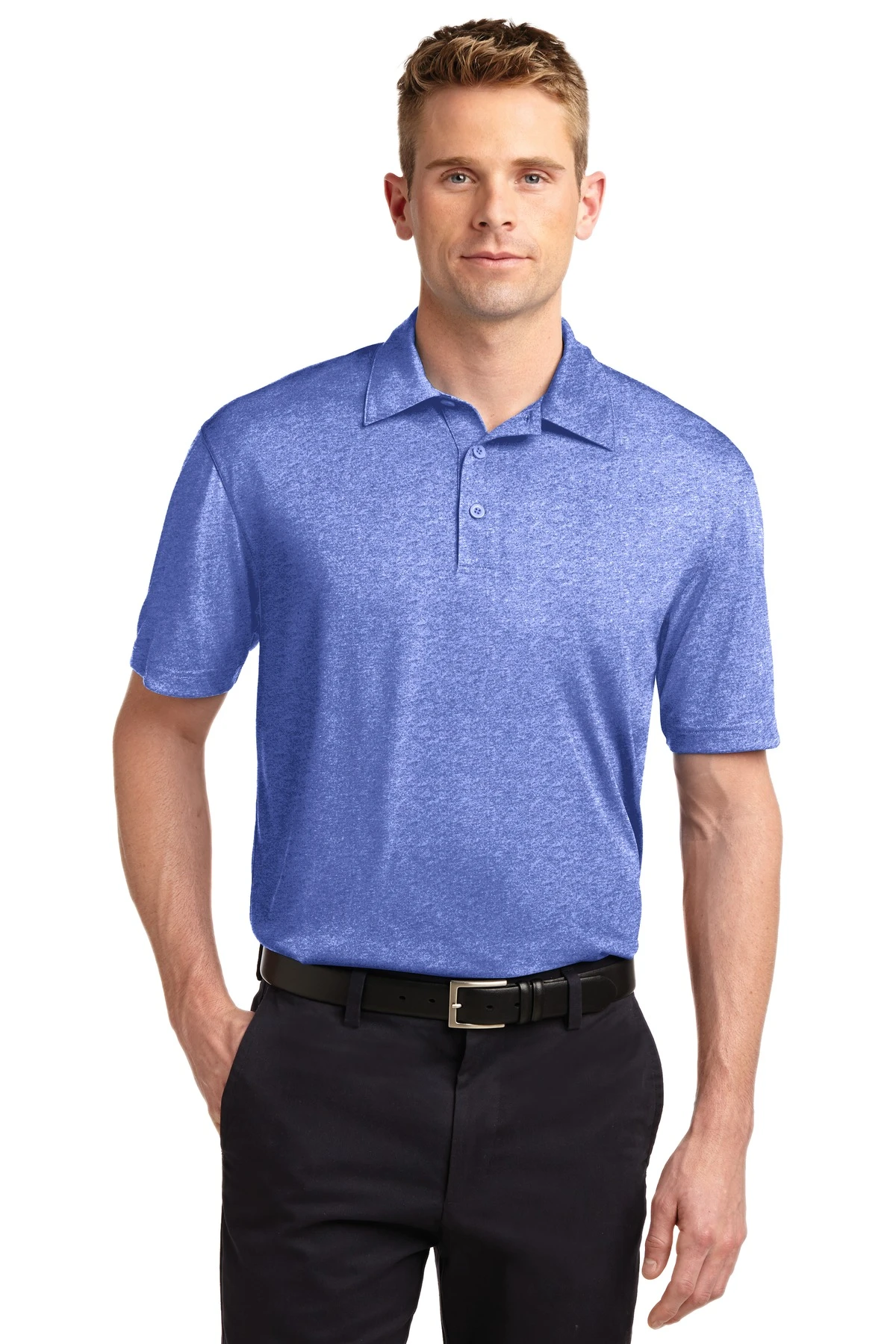 Men's Heather Contender Polo 16 Men's Heather Contender Polo - Image 14