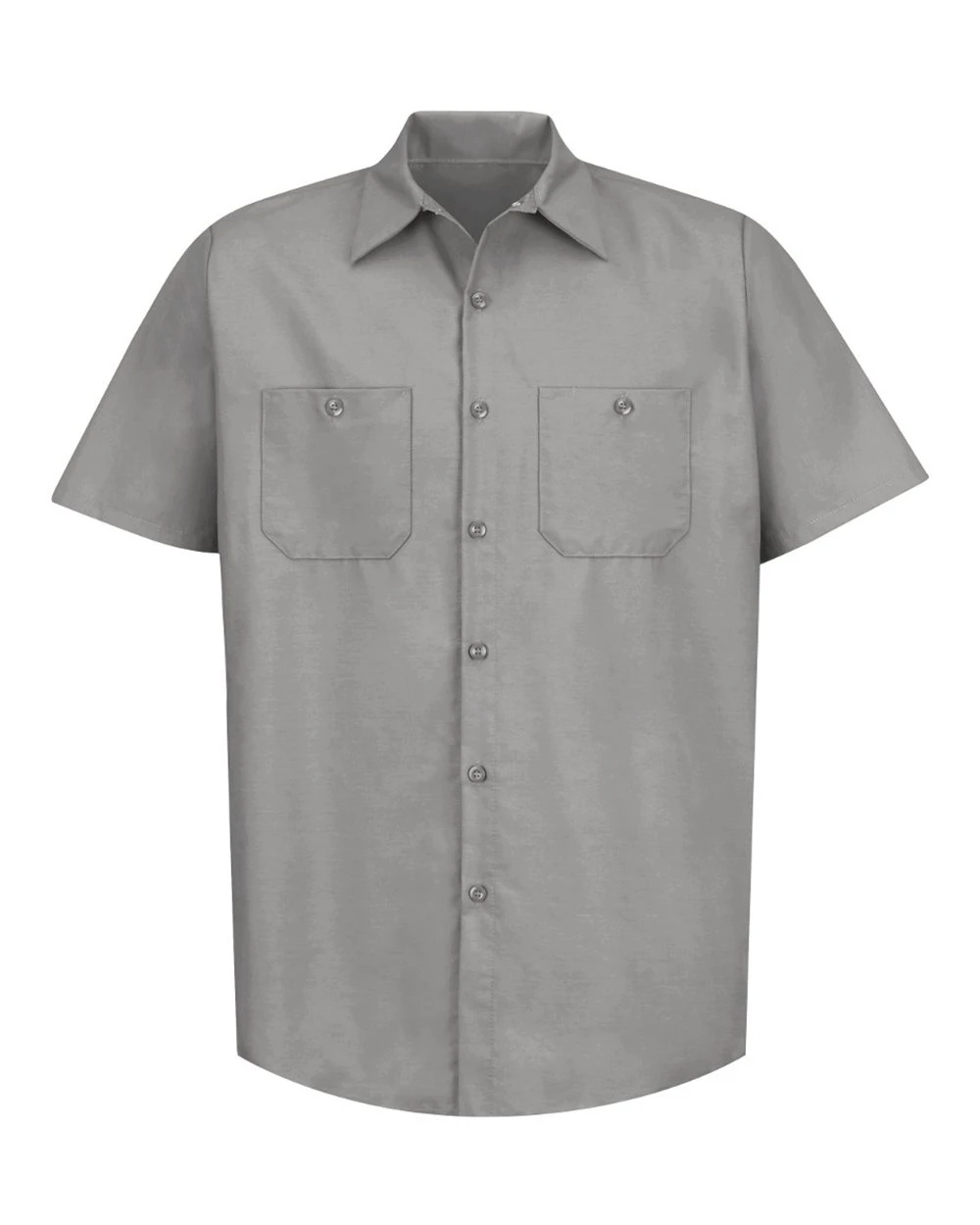 Short Sleeve Work Shirt Long Size 5 Short Sleeve Work Shirt Long Size - Image 3