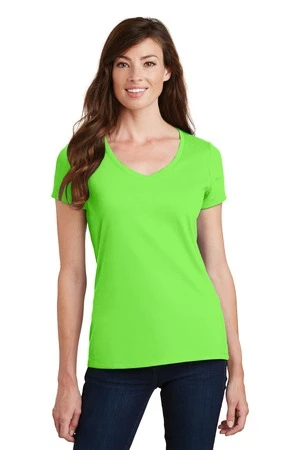 Ladies Fan Favorite V-Neck Tee 17 Ladies Fan Favorite V-Neck Tee - Image 15