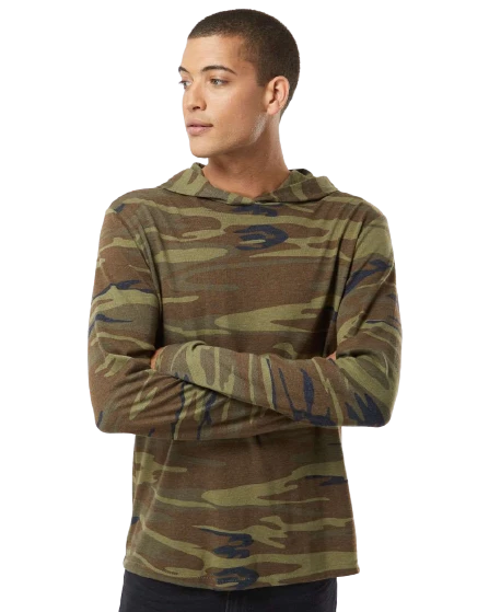 Unisex Vintage Jersey Keeper Hooded Pullover 8 Unisex Vintage Jersey Keeper Hooded Pullover - Image 6