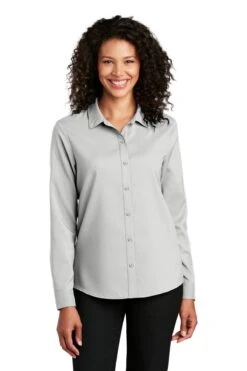 Ladies Long Sleeve Performance Staff Shirt 17 Ladies Long Sleeve Performance Staff Shirt -Jiffyshirts Sales Store 4a9bf4d62ba300