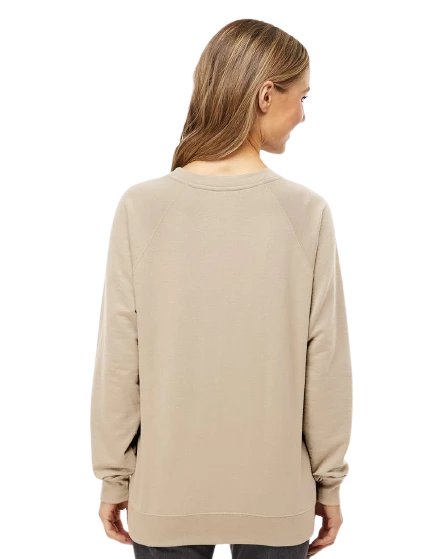 Unisex Lightweight Loopback Terry Crew 5 Unisex Lightweight Loopback Terry Crew - Image 3