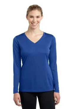 Ladies Long Sleeve PosiCharge Competitor V-Neck Tee 40 Ladies Long Sleeve PosiCharge Competitor V-Neck Tee -Jiffyshirts Sales Store 4aecefcfd345a0
