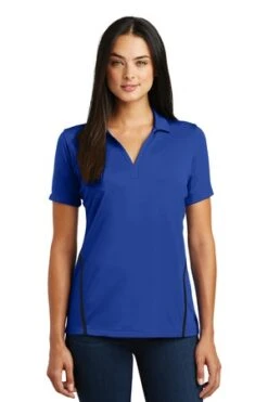 Ladies Contrast PosiCharge Tough Polo -Jiffyshirts Sales Store 4b2045a6425117