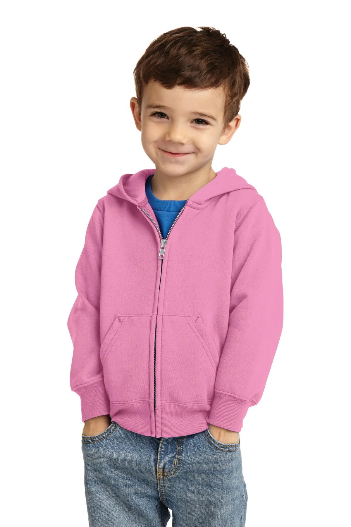 Toddler Core Fleece Full-Zip Hooded Sweatshirt 6 Toddler Core Fleece Full-Zip Hooded Sweatshirt - Image 4