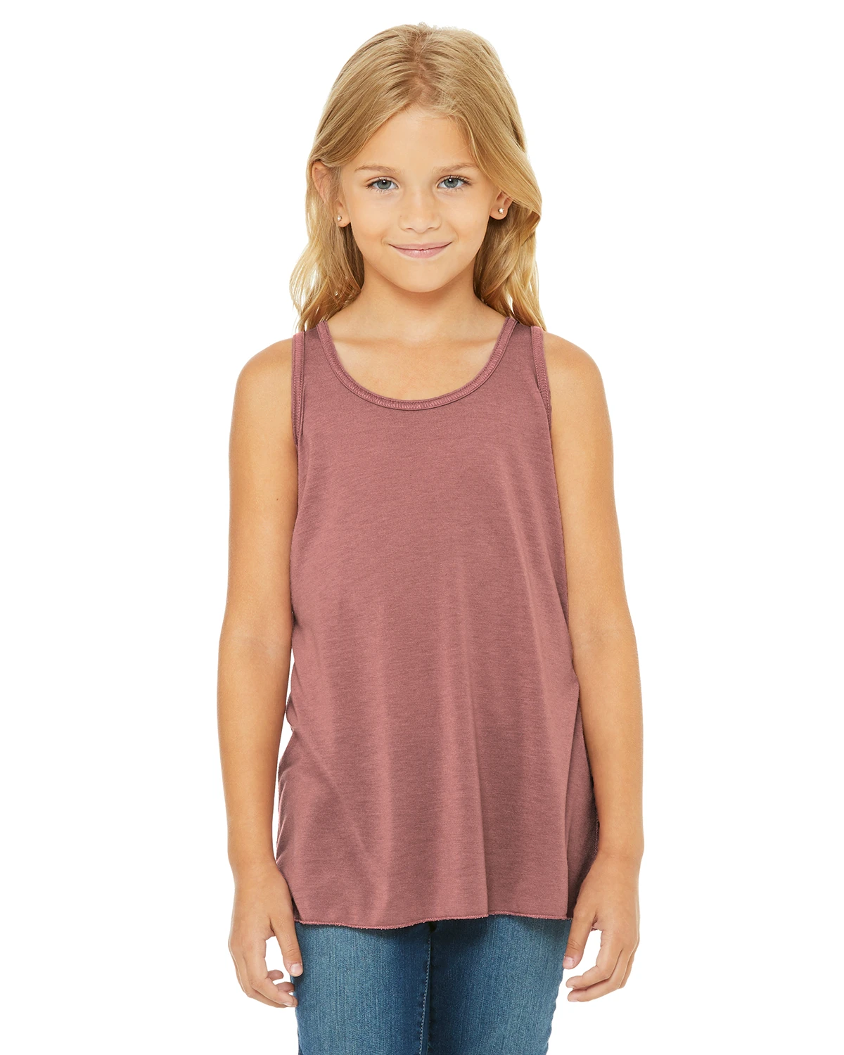 Youth Flowy Racerback Tank 3 Youth Flowy Racerback Tank