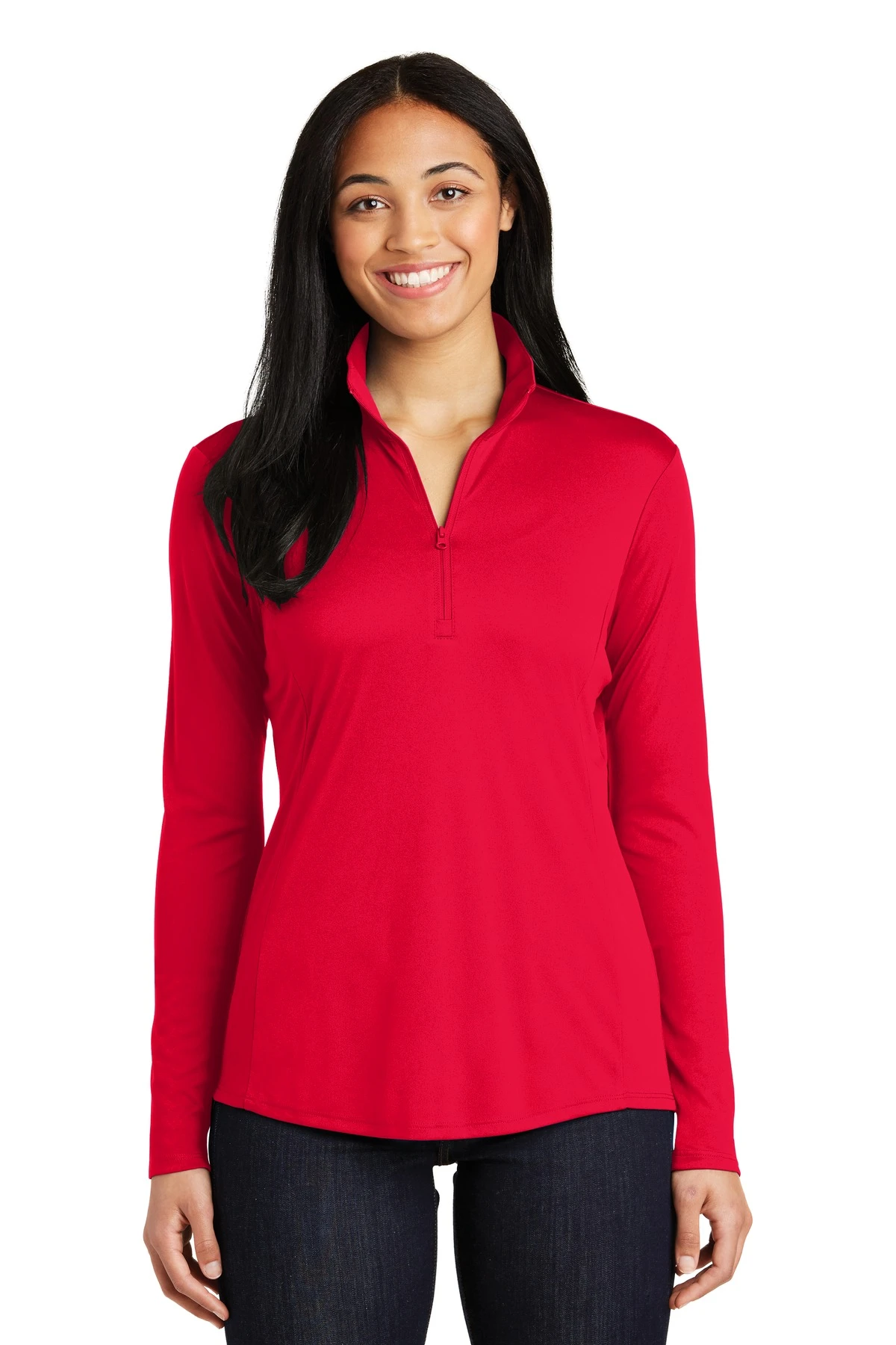 Ladies PosiCharge Competitor 1/4-Zip Pullover 11 Ladies PosiCharge Competitor 1/4-Zip Pullover - Image 9