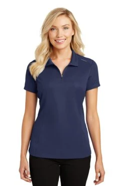 Ladies Pinpoint Mesh Zip Polo -Jiffyshirts Sales Store 4ca939c26e14c4