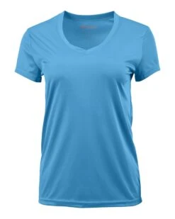 Paragon Ladies' V-neck Performance Tee -Jiffyshirts Sales Store 4d0574f377b864