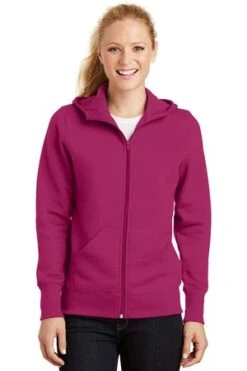 Ladies Full-Zip Hooded Fleece Jacket 15 Ladies Full-Zip Hooded Fleece Jacket -Jiffyshirts Sales Store 4ddbed6120c9c0