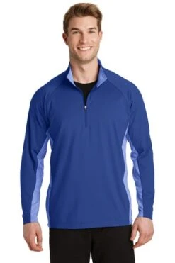 Sport-Wick Stretch Contrast 1/2-Zip Pullover 14 Sport-Wick Stretch Contrast 1/2-Zip Pullover -Jiffyshirts Sales Store 4e512b8874f132