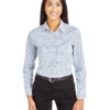 CrownLux Performance™ Ladies' Micro Windowpane Shirt 1 CrownLux Performance™ Ladies' Micro Windowpane Shirt -Jiffyshirts Sales Store 4efce7cd8100ff