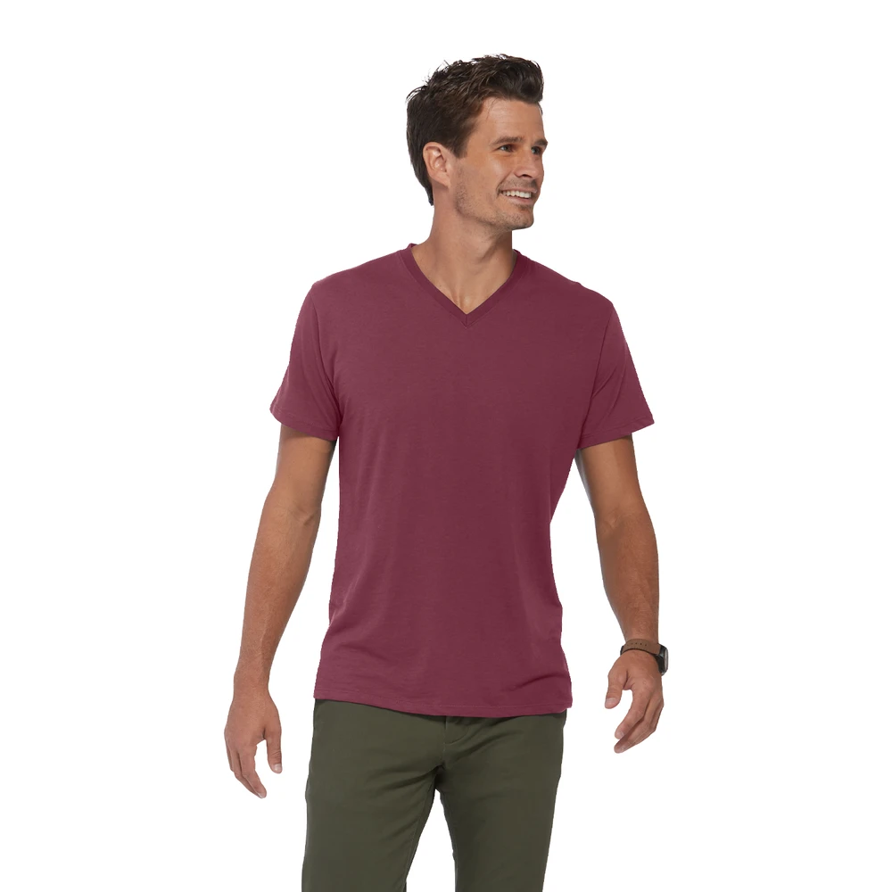 Platinum Adult Unisex CVC Short Sleeve V-Neck Tee 15 Platinum Adult Unisex CVC Short Sleeve V-Neck Tee - Image 13