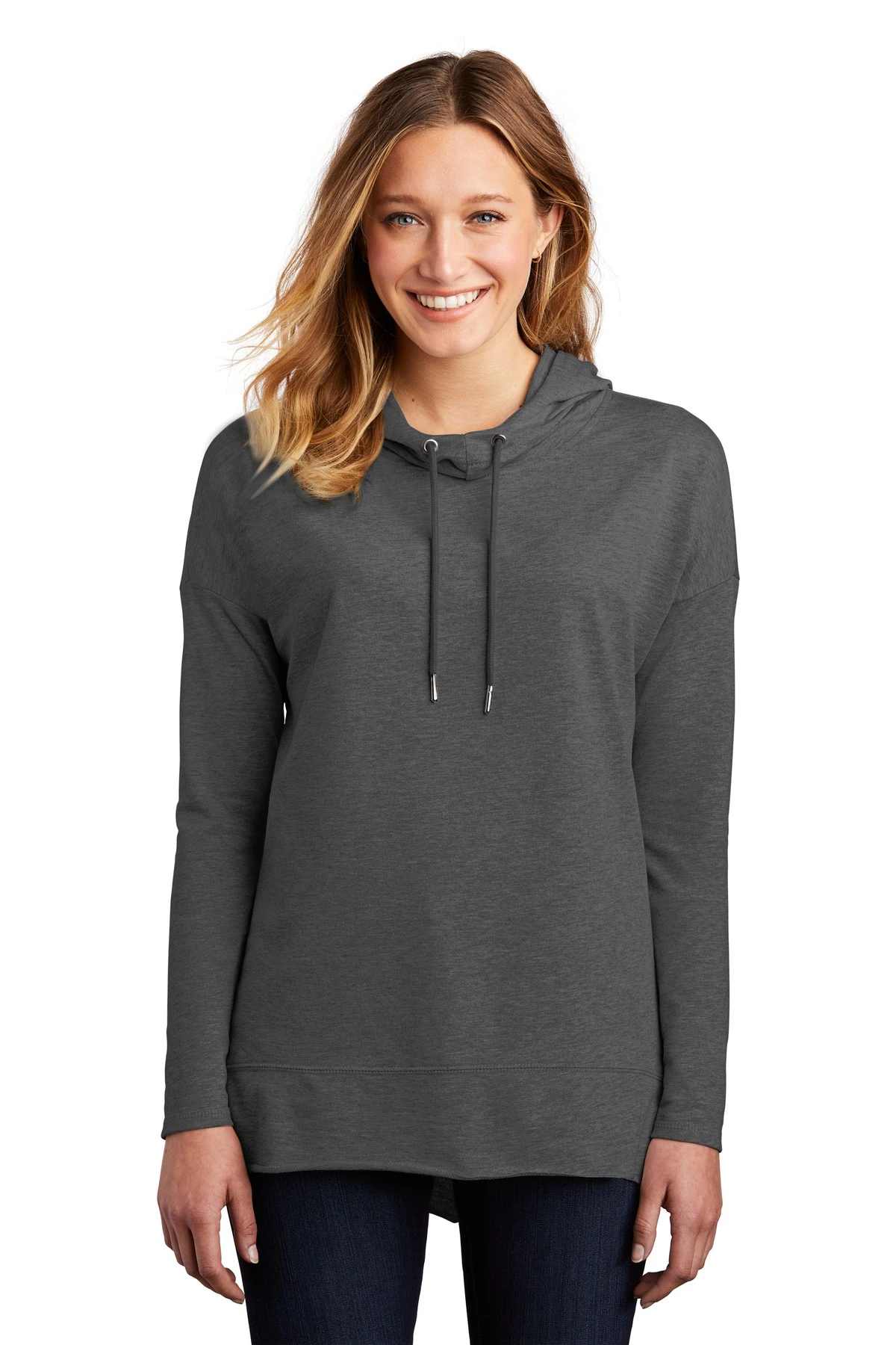 District Ladies' Featherweight French Terry Hoodie 9 District Ladies' Featherweight French Terry Hoodie - Image 7