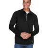 Men's Radar Quarter-Zip Performance Long-Sleeve Top -Jiffyshirts Sales Store 4fc0546b5093e6