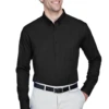 Men's Tall Operate Long-Sleeve Twill Shirt -Jiffyshirts Sales Store 4fd68dec300fa9