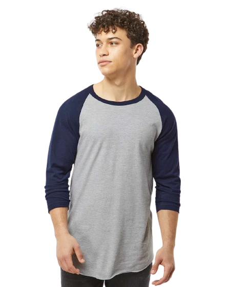 Unisex Fine Jersey Raglan Tee 21 Unisex Fine Jersey Raglan Tee - Image 19