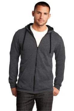 District Unisex The Concert Fleece Full-Zip Hoodie -Jiffyshirts Sales Store 50b5aceb1946a5