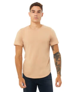 Unisex Fast Fashion Men's Curved Hem Short Sleeve T-Shirt -Jiffyshirts Sales Store 510e8a2ebb783a