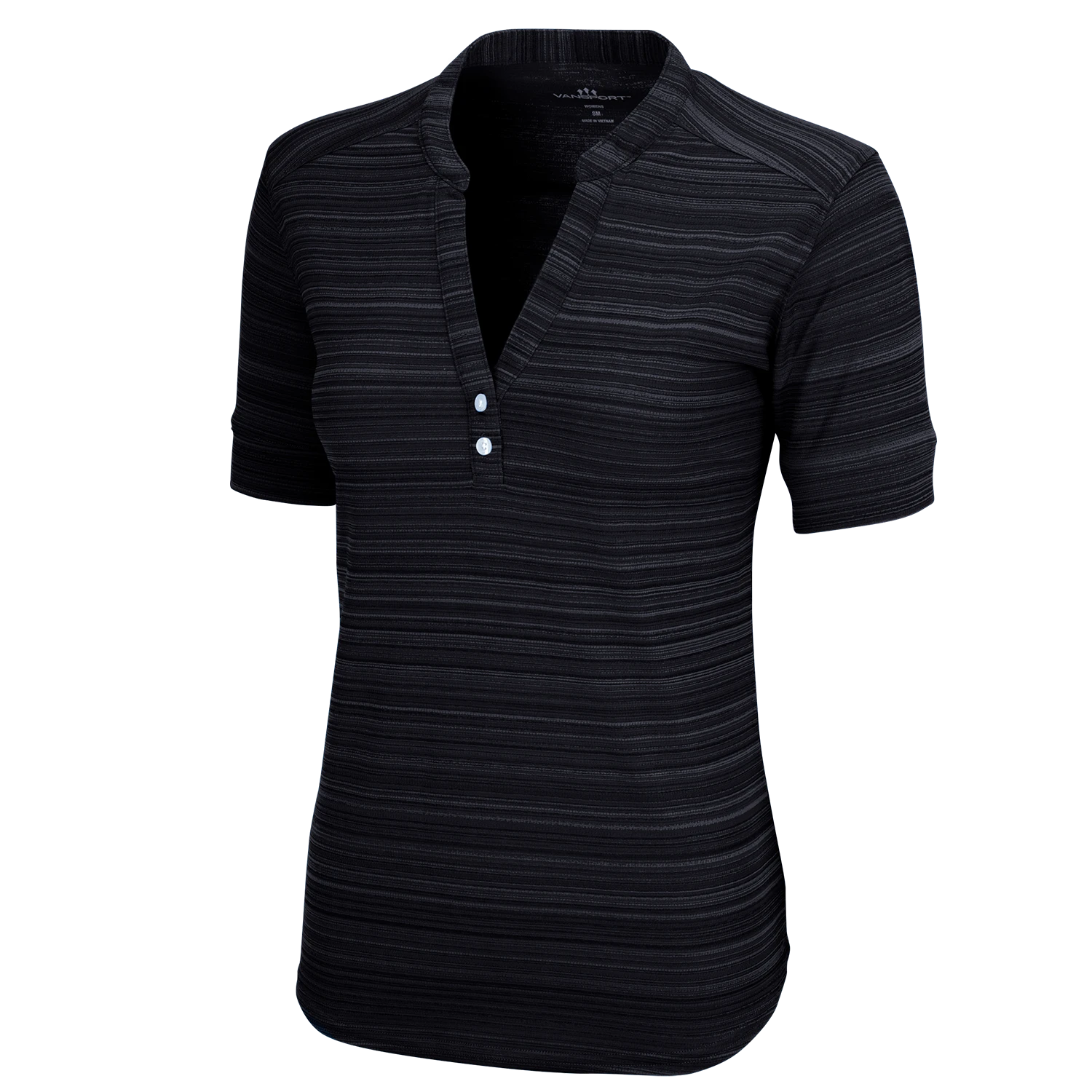 Women's Strata Textured Henley 5 Women's Strata Textured Henley - Image 3