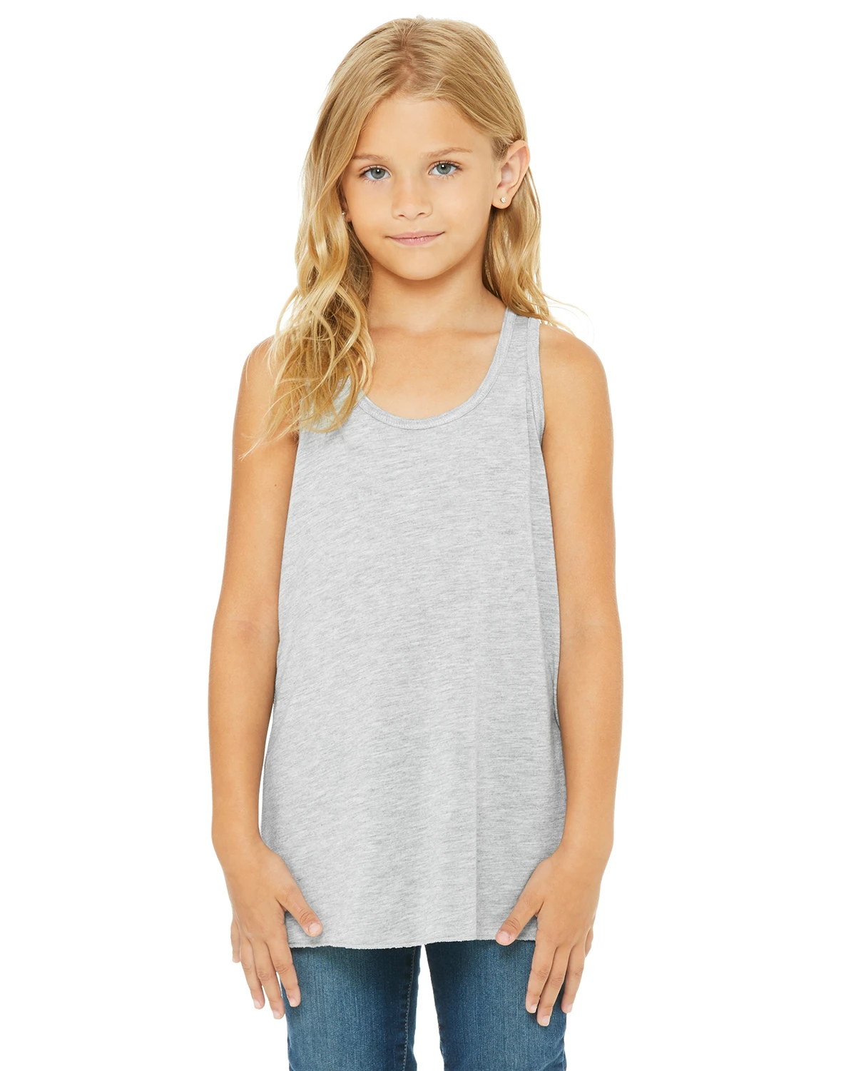 Youth Flowy Racerback Tank 8 Youth Flowy Racerback Tank - Image 6