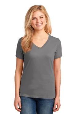 Ladies Core Cotton V-Neck Tee 29 Ladies Core Cotton V-Neck Tee -Jiffyshirts Sales Store 51949d8209311a