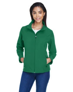 Ladies' Leader Soft Shell Jacket -Jiffyshirts Sales Store 519ef7b0851f3e