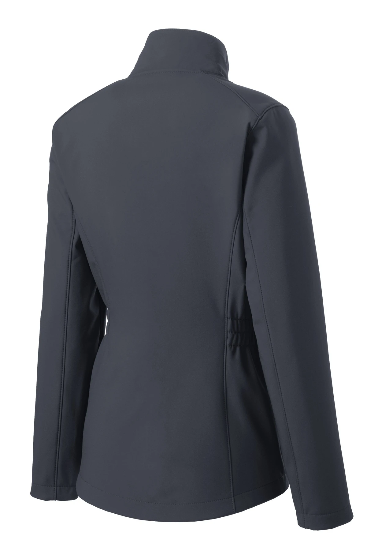 Ladies Cinch-Waist Soft Shell Jacket 5 Ladies Cinch-Waist Soft Shell Jacket - Image 3