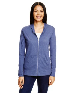 Anvil Ladies' Triblend Full-Zip Jacket -Jiffyshirts Sales Store 51d0ff00b19879