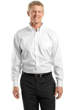 Tall Non-Iron Pinpoint Oxford Shirt