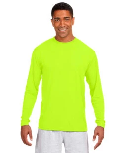 Men's Cooling Performance Long Sleeve T-Shirt -Jiffyshirts Sales Store 5279235170fbbf