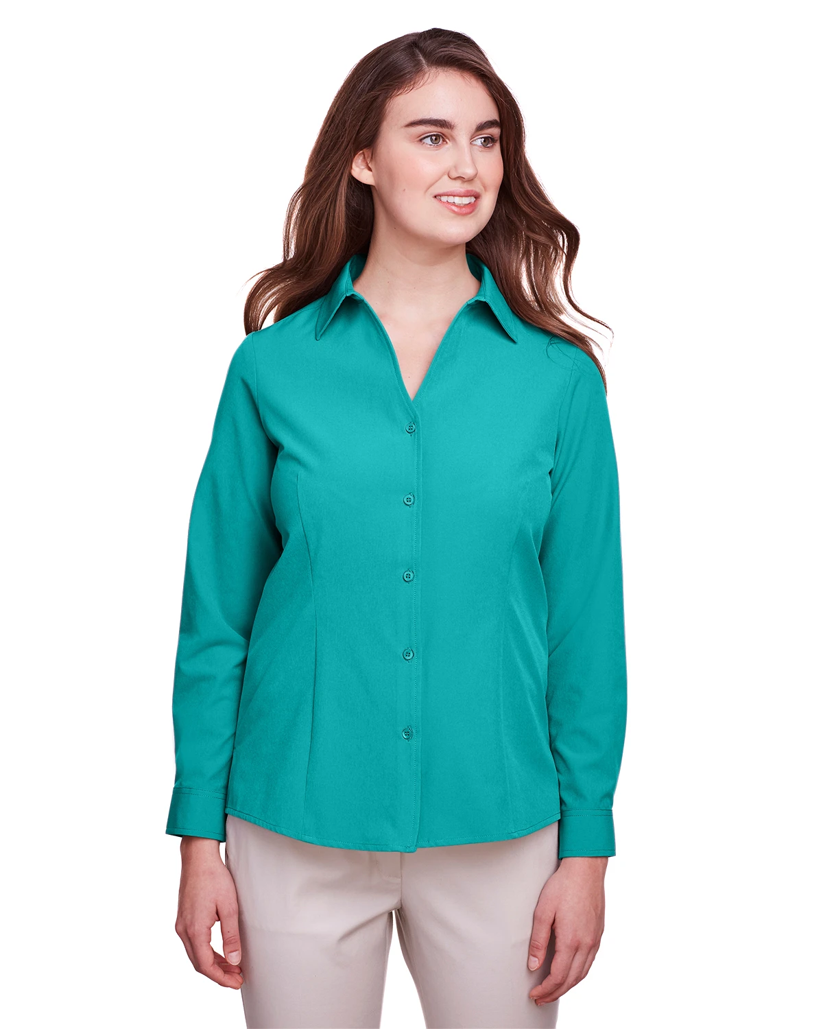 Ladies' Bradley Performance Woven Shirt 7 Ladies' Bradley Performance Woven Shirt - Image 6