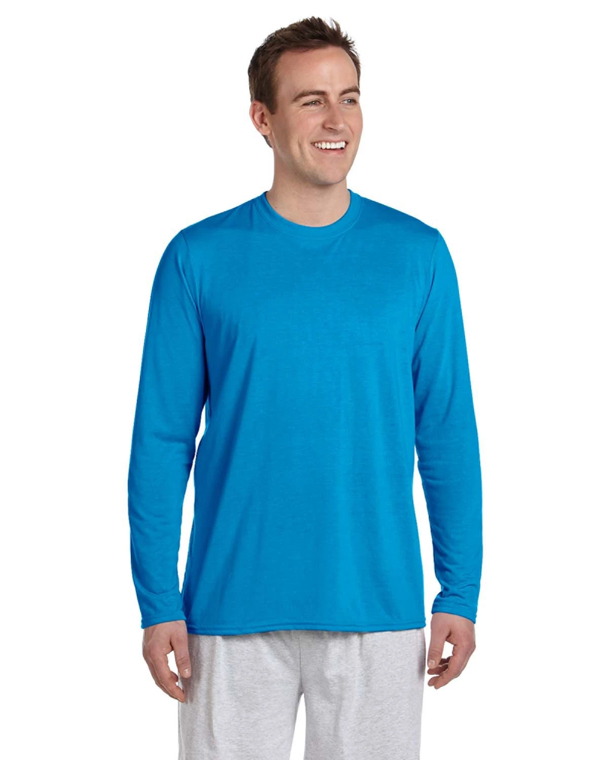 Gildan Adult Unisex Performance® Adult 5 Oz. Long-Sleeve T-Shirt 17 Gildan Adult Unisex Performance® Adult 5 Oz. Long-Sleeve T-Shirt - Image 15