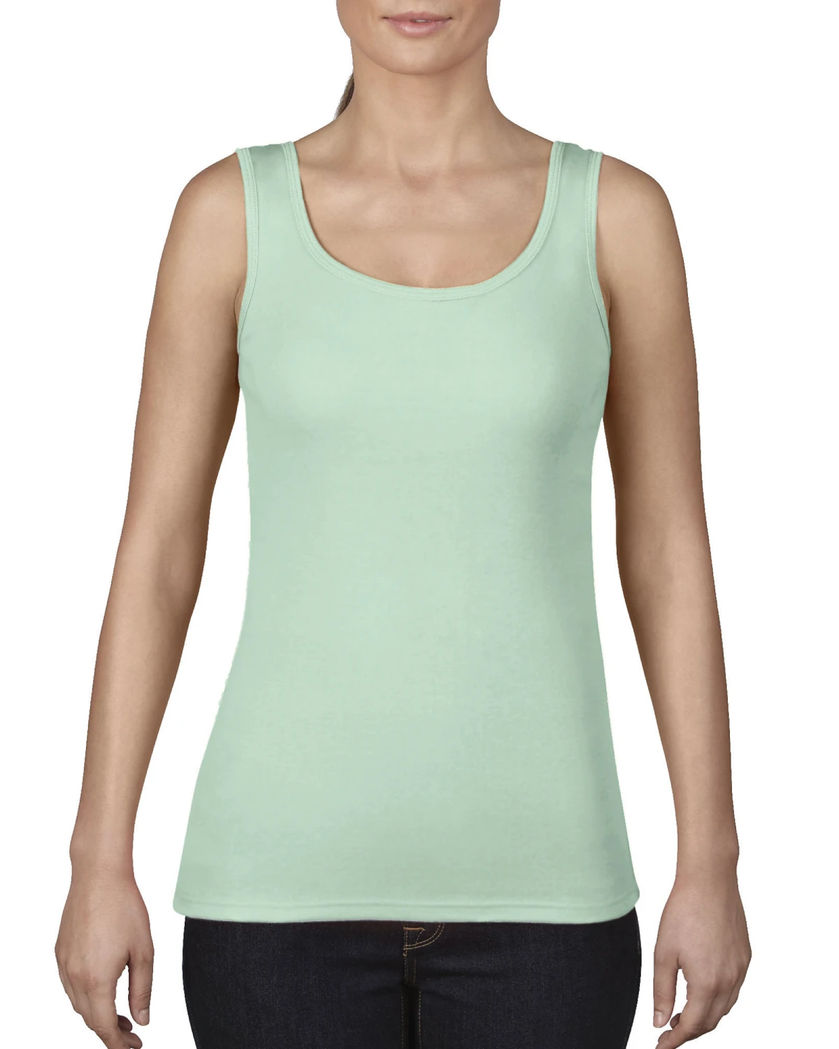 Ladies' Midweight Tank 8 Ladies' Midweight Tank - Image 6