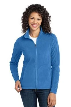 Ladies Microfleece Jacket -Jiffyshirts Sales Store 53759766f9615c