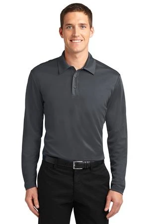 Silk Touch Performance Long Sleeve Polo 9 Silk Touch Performance Long Sleeve Polo - Image 7