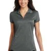 Ladies Trace Heather Polo -Jiffyshirts Sales Store 546cef2f983f5a
