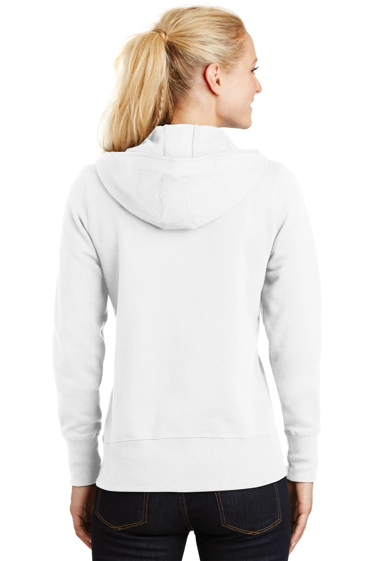 Ladies Full-Zip Hooded Fleece Jacket 4 Ladies Full-Zip Hooded Fleece Jacket - Image 2