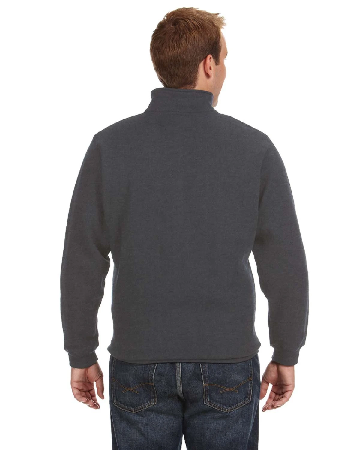 Adult Unisex Heavyweight Fleece Quarter-Zip 5 Adult Unisex Heavyweight Fleece Quarter-Zip - Image 3