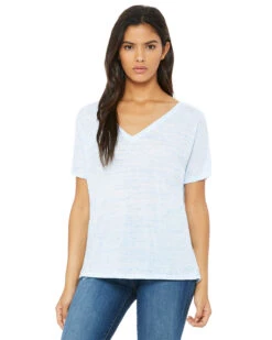 Ladies' Slouchy V-Neck T-Shirt -Jiffyshirts Sales Store 54d43b30d8d997