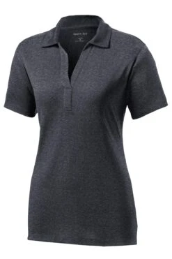 Ladies Heather Contender Polo -Jiffyshirts Sales Store 55321ea6bacc07