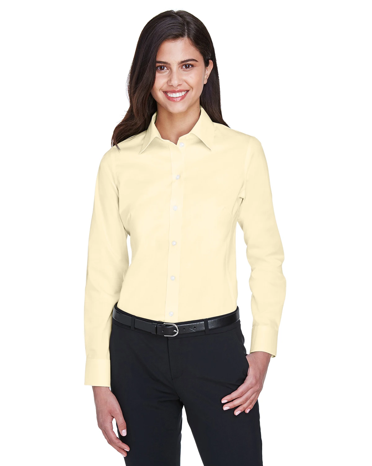 Ladies' Crown Woven Collection™ Solid Stretch Twill 9 Ladies' Crown Woven Collection™ Solid Stretch Twill - Image 7